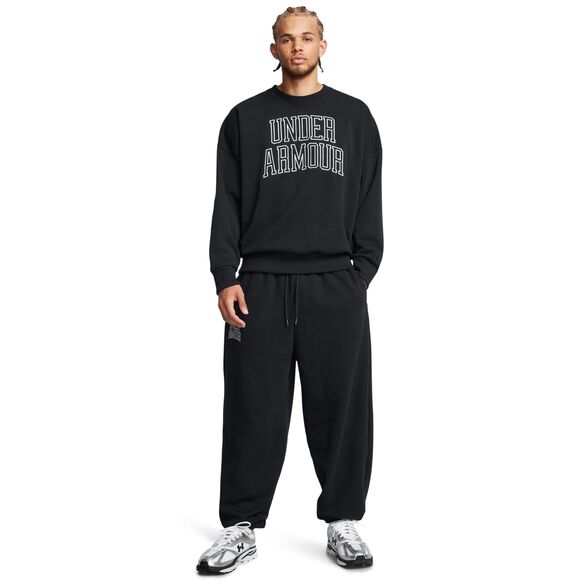 NWT UA MEN’S UNDER ARMOUR OVER SIZED FRENCH TERRY FLEECE SWEATSHIRT SIZE MEDIUM - Picture 3 of 4